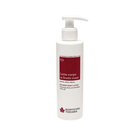 Red berry body lotion